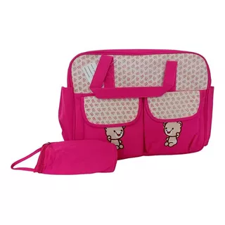  Set Bolso Maternal Genérico Cambiador 5 Bolsillos Bebes 