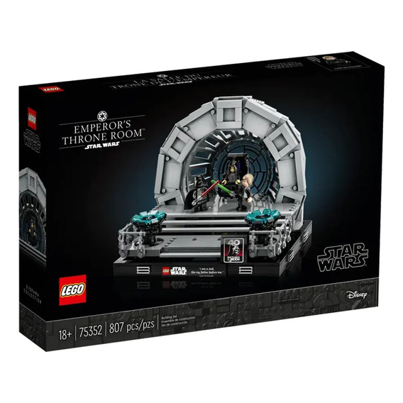Diorama Star Wars Lego Sala Del Trono 75352 Febo