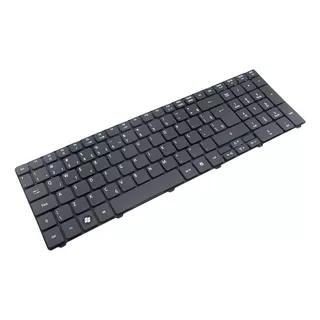 Teclado P/ Notebook Emachines E732 Cor Preto