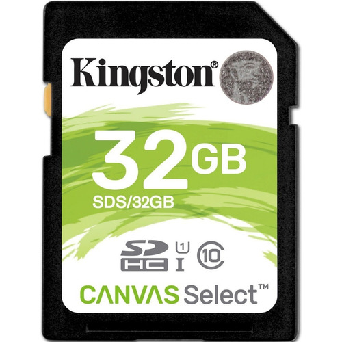 Tarjeta de memoria Kingston SDS  Canvas Select 32GB