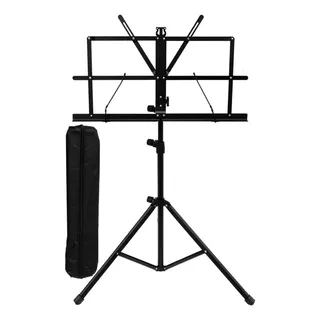 Suporte Estante De Partitura Dobrável C/ Bolsa Standard Ms-1