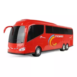 Brinquedo Ônibus Roma Bus Executive 48,5cm Roma Brinquedos Cor Vermelho