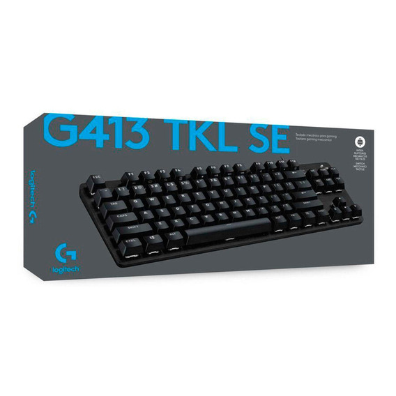 Teclado Gamer Logitech G413 Tenkeyless Blacklight Mecanical