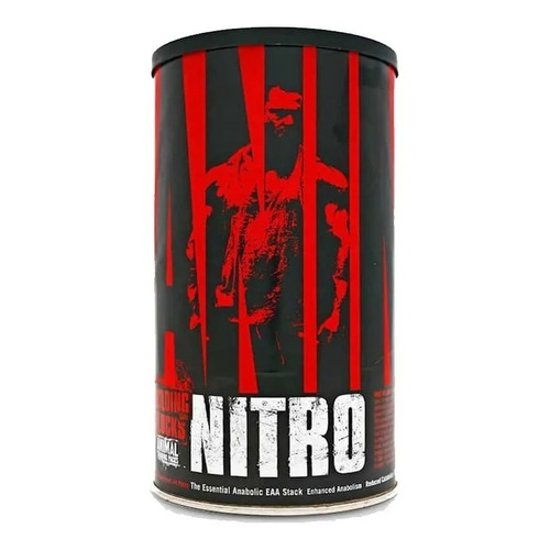 Universal Nutrition Animal Nitro 44 Packs Aminoacidos Bcaa Sabor Sin Sabor