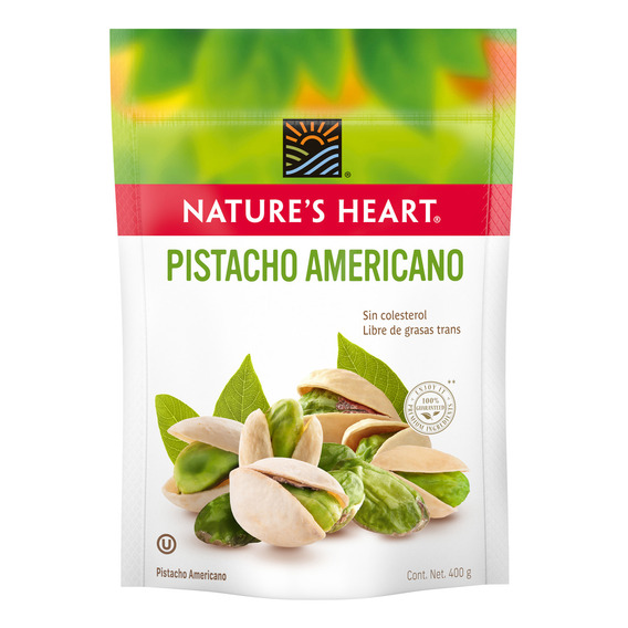 Snack De Frutos Secos Nature's Heart Pistacho Americano 400g