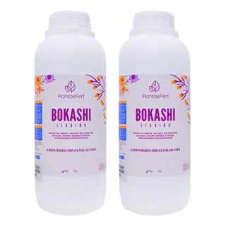 Kit Adubo Liquido Bokashi 2 L Certificado Rende 400lts