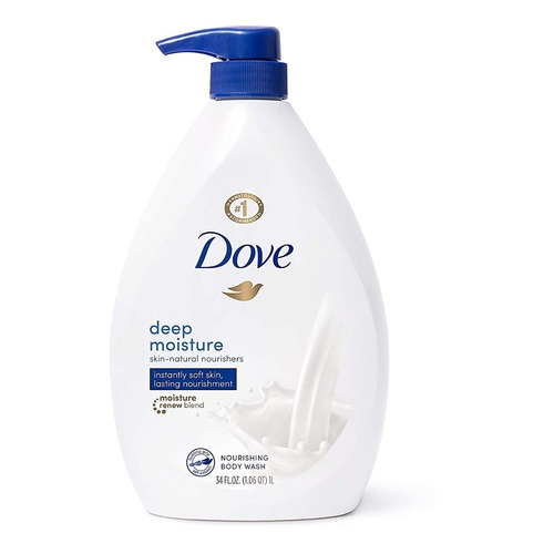 Dove Deep Moisture Jabón Liquido Corporal Humectación