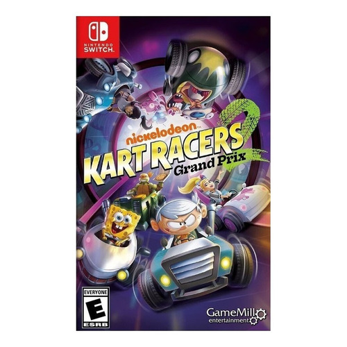 Nickelodeon Kart Racers 2 Grand Prix  Kart Racers Standard Edition GameMill Entertainment Nintendo Switch Físico