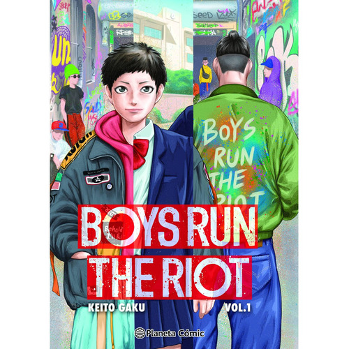 Libro Boys Run The Riot N°1 - Keito Gaku