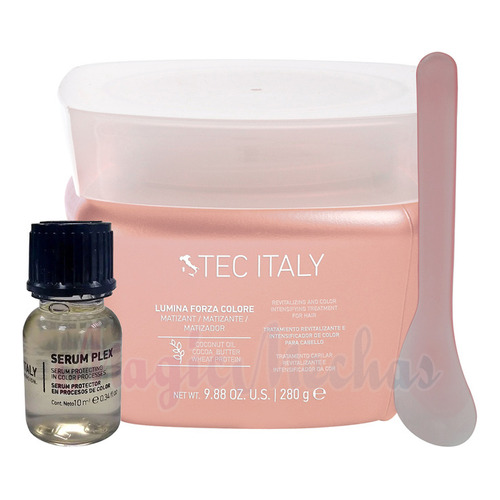 Tec Italy Color  Máscara Tratamiento Lumina Forza Matizador Rubios 280grs