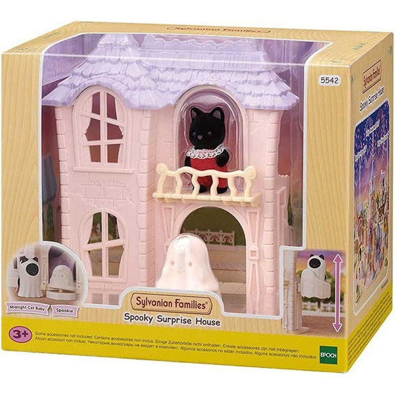 Juego Juguete Sylvanian Families Casa Espeluznante Niño Febo