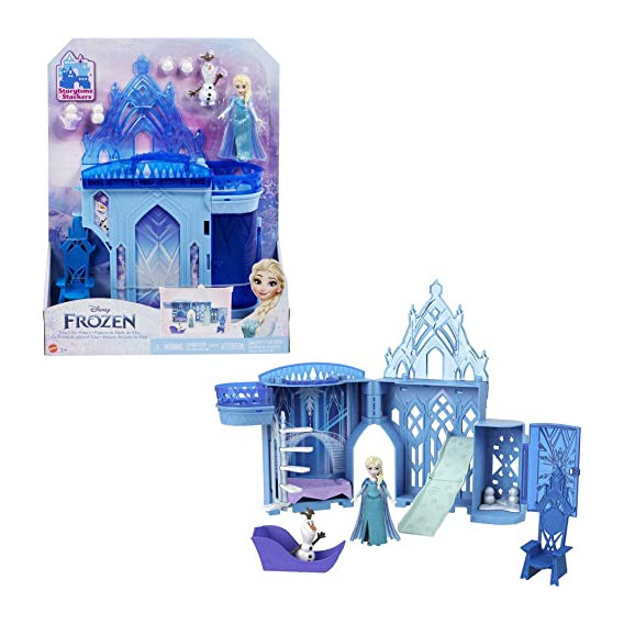 Disney Frozen Toys, Elsa Stackable Castle Doll House Plays