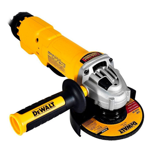 Esmeril Angular 1500w Hombre Muerto Dewalt Dwe4314n-b2 Color Amarillo