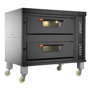 Horno De Gaveta Profesional Acero Inox 4 Charolas Vapor Msi