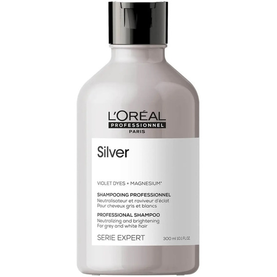 Silver Shampoo Azul Morado Cabello Gris Canas Rubio Loreal