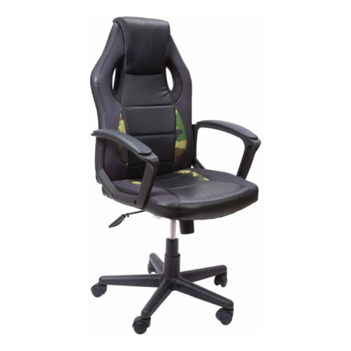 Silla Gamer Escritorio Camuflado Soporta 90 Kilos Color Multi color Material del tapizado PVC