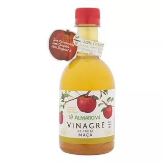 Vinagre De Maçã Almaromi Frasco 400ml