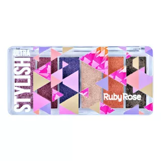 Paleta De Sombras Ultra Stylish Ruby Rose Hb-1069 Cor Da Sombra Ultra Stylish