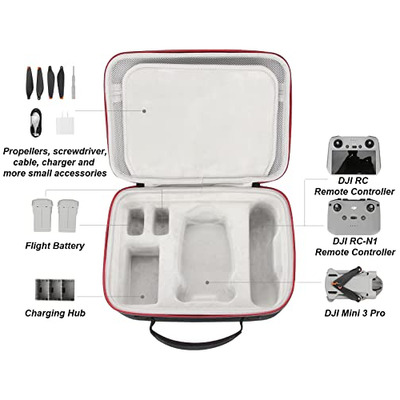 Funda Rigida De Transporte Para Dji Mini 3 Pro Drone