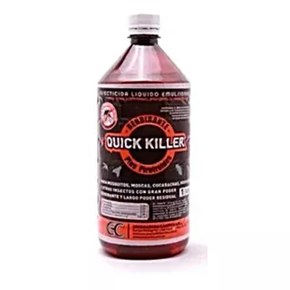 Quick Killer Derribante Mosca Mosquito Alacran Frasco 1 Lt