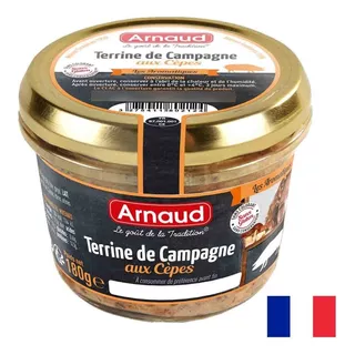 Patê Com Cogumelo Porcicni Arnaud (frança) 180g