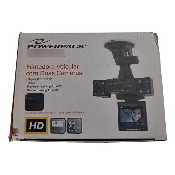 Filmadora Vehicular Con Dos Camaras Car-dv2005 Powerpack