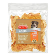 Osso Chips Frango Kadi 8in1) 220g Petisco Cães Couro Bovino