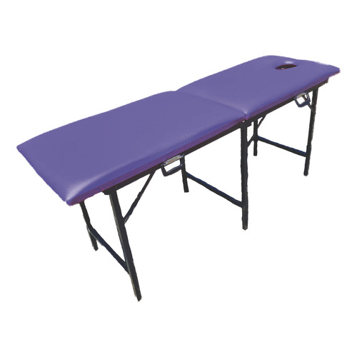 Camilla portátil masajes de caño Color lila Roca Plegable 80 