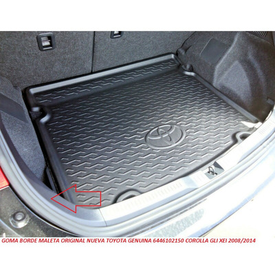 Goma Borde Tapa Maleta Toyota Corolla 2009/2014 (original) 