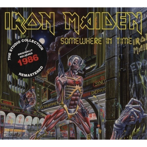 Somewhere In Time - Iron Maiden (cd) - Importado