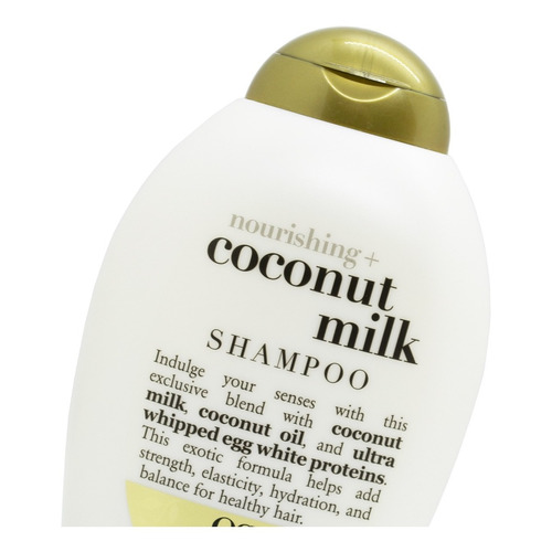 Ogx Coconut Milk Shampoo Coco Nutritivo Cabello Seco X 385ml