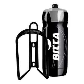 Kit Caramañola Bitta Riaci 750 Ml + Portacaramañola Aluminio Negro Gris