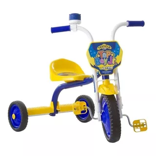 Triciclo Ultra Bikes Top Boy Jr Azul E Amarelo