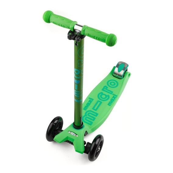 Monopatín de pie Micro Maxi Deluxe  verde para niños