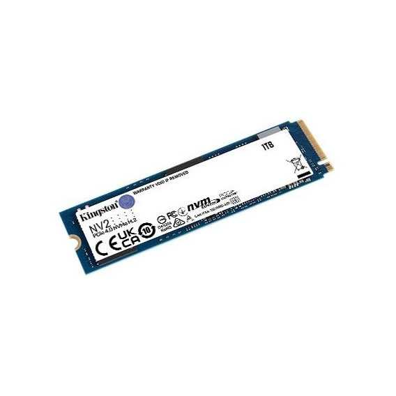 Unidad Ssd Kingston Nv2 1tb M.2 Nvme 4.0 3500mb 2100mb/s