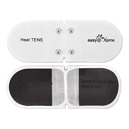 Easy Tens Unit Self Stick Carbon Electrode Pads, 2 Pack