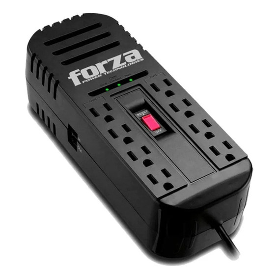 Estabilizador Forza Fvr-2202 8 Tomas/2200va/1100w 220v