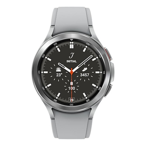 Samsung Galaxy Watch4 Classic (LTE) 1.2" caja 46mm de  acero inoxidable silver, malla  silver de  fluoroelastómero mesh SM-R885F
