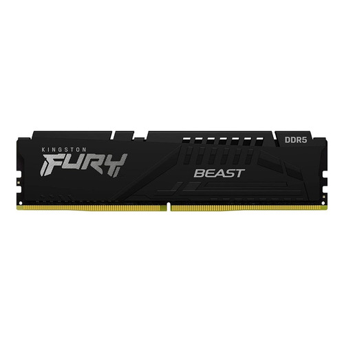 Memoria RAM Fury Beast gamer color negro 16GB 1 Kingston KF556C40BB-16