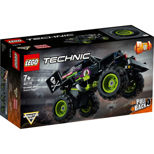 Lego® Technic - Monster Jam® Grave Digger® (42118) Cantidad de piezas 212