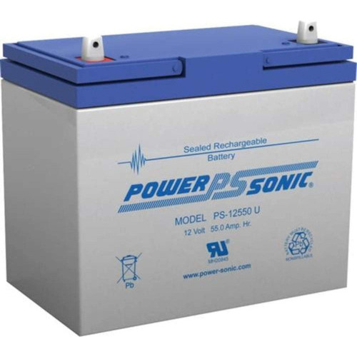 Bateria De Respaldo Power Sonic Ps-12550 12v 55ah