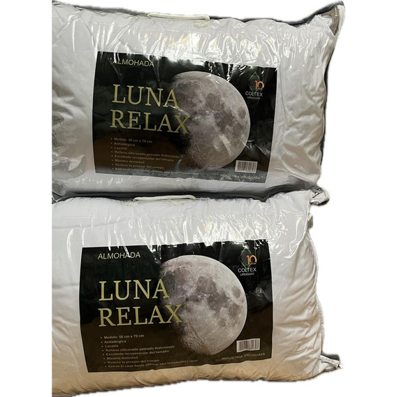 Almohada Antialergica Especial  Lavable Sommier Pack X 2