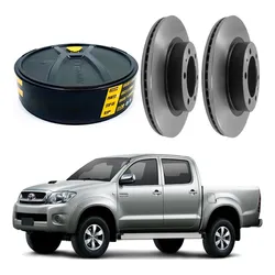  Disco Freio Dianteiro Hilux 2.5 3.0 2005 A 2011