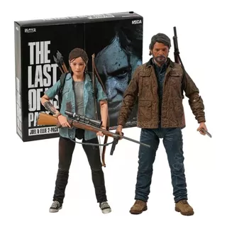 Action Figure The Last Of Us 2  Joel Ellie Neca C/acessórios