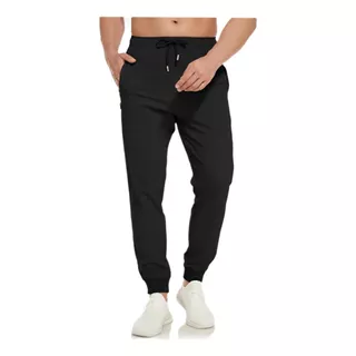 Pack 3 Pantalones Buzo Hombre Algodón. Jogger Fit Deportivo