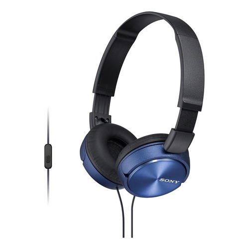 Audífonos Plegables Sony MDR-ZX310AP - Color Azul