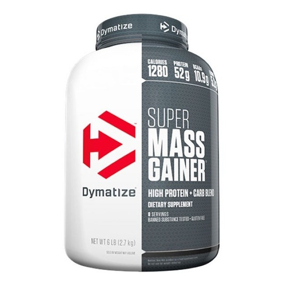 Super Mass Gainer  6 Lbs  Dymatize Con Registro Invima