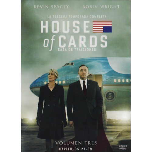 House Of Cards Tercera Temporada 3 Tres Serie Dvd