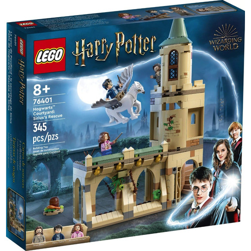 Lego Harry Potter- Patio De Hogwarts Rescate De Sirius 76401 Cantidad de piezas 345