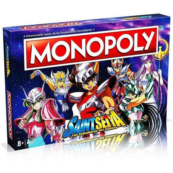 Monopoly Saint Seiya Caballeros Del Zodiaco Hasbro Español